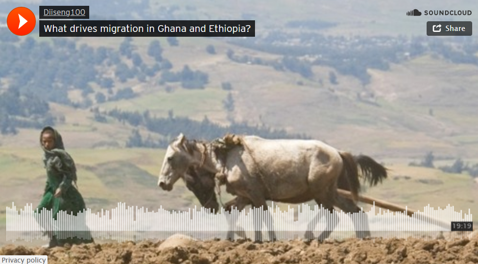 What drives migration in Ghana and Ethiopia?
